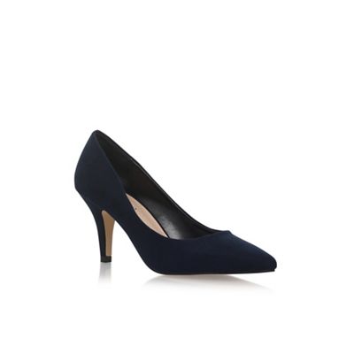 Carvela Blue 'Kairo 2' high heel court shoes